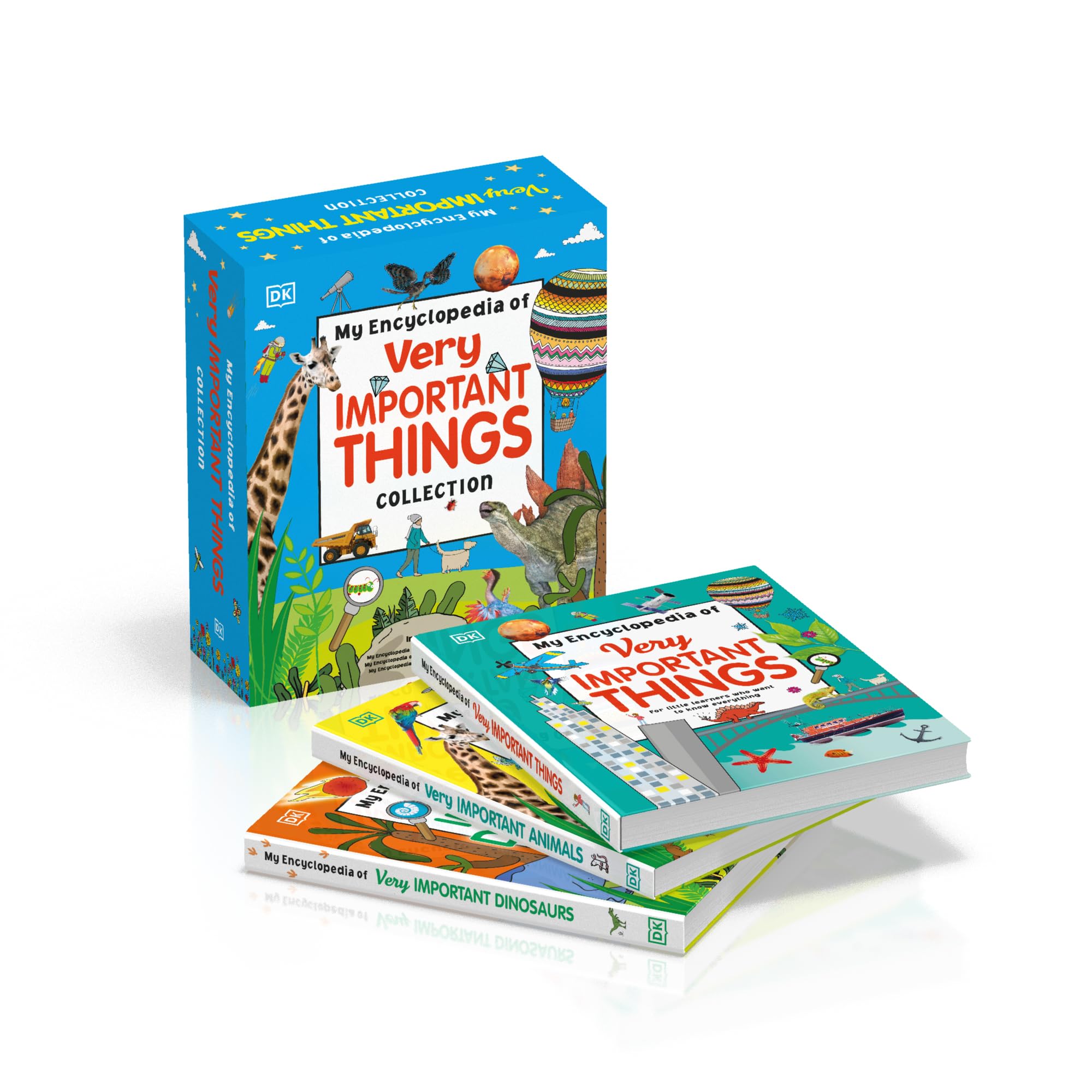 My Encyclopedia of Very Important Things Collection: 3-Book Box Set for Kids Ages 5-9, Including General Knowledge, Animals, and Dinosaurs (My Very Important Encyclopedias)