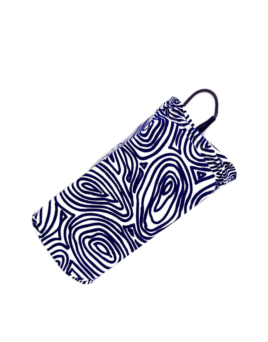Cell Phone Arm band, Cell Phone Running Armband, Phone Armband Sleeve, Phone Holder for Running, Navy Blue Swirls