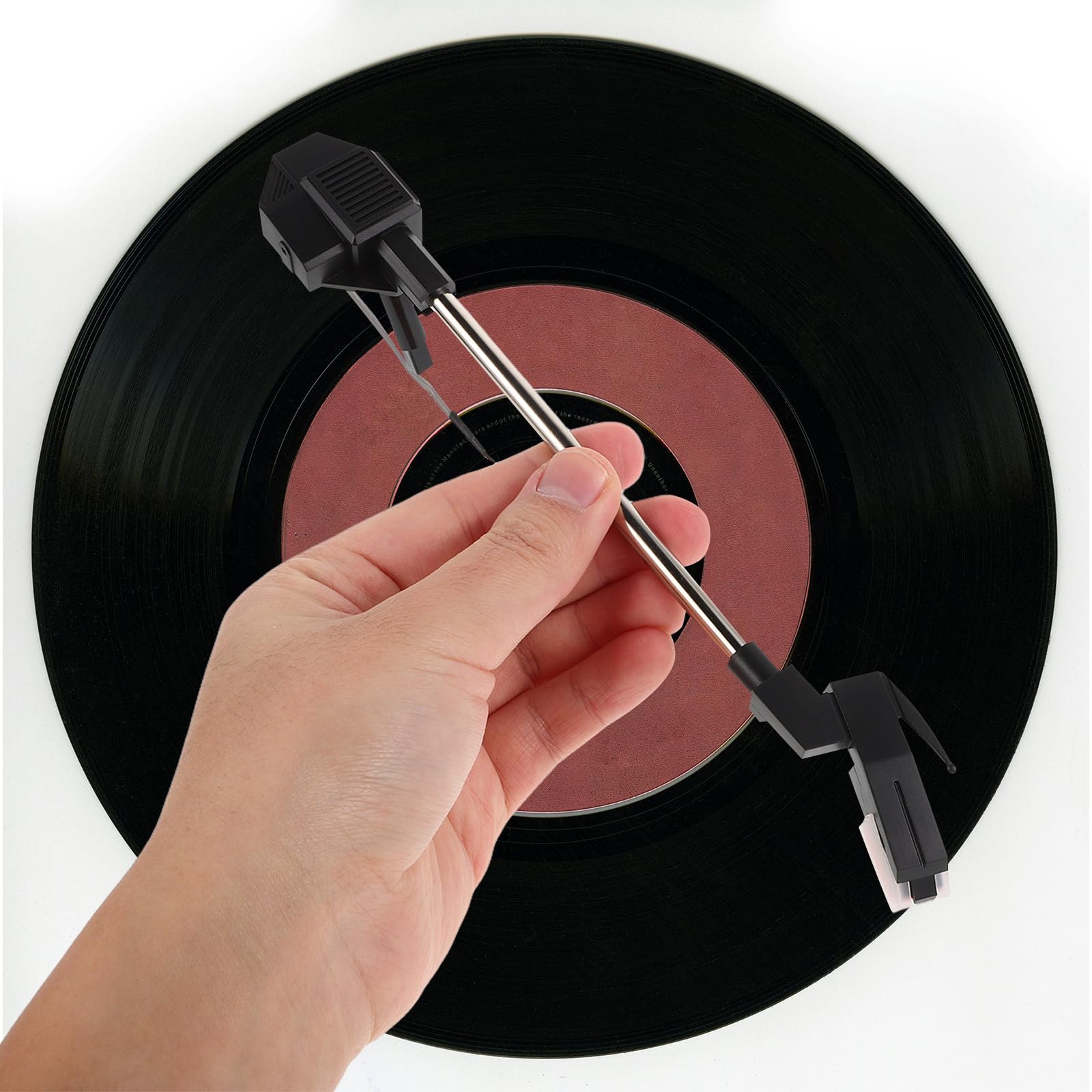 Brazo Fonocaptor Completo para Tocadiscos de Vinilo, Incluye Aguja y Mecanismo para Reparación y Levantamiento de Brazo en Gramófonos