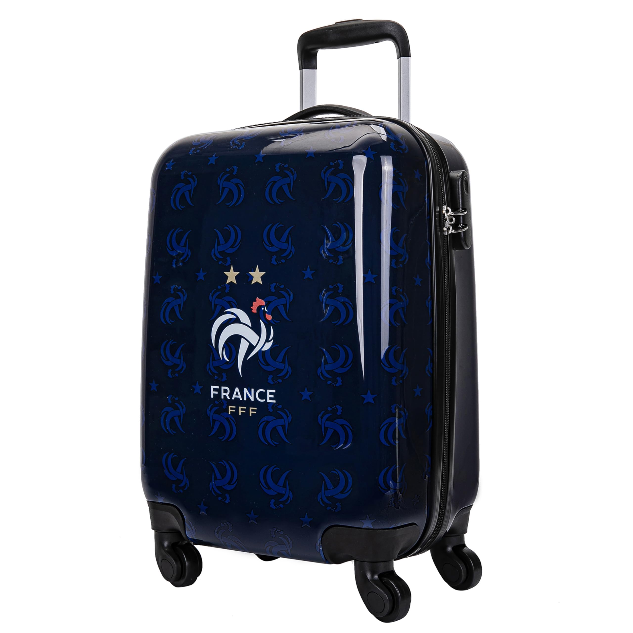 FFF Valise Cabine Collection Officielle Equipe DE France DE Football - 19 Pouces