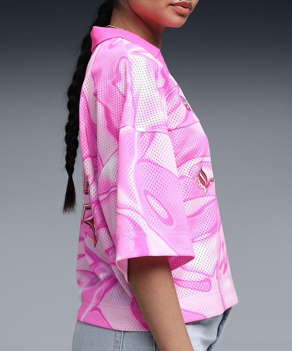 Puma | LaFrancé HEEM Pink Women's Basketball Jersey | Pale Pink-AOP | XL 3