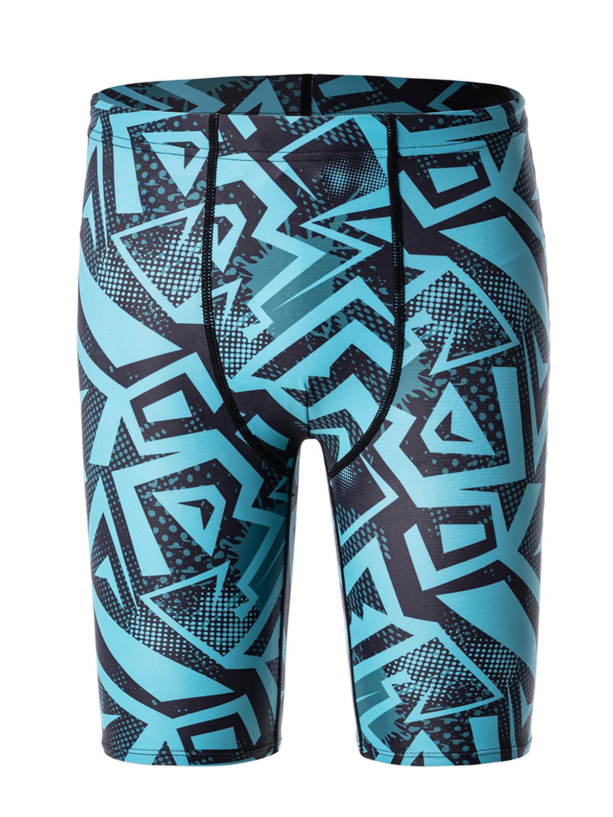 DEVOROPA Boys Swim Jammers Youth Competitive Swim Team Trunks Racing Swimsuit Athletic Swimming Shorts Slim/Standard/Husky