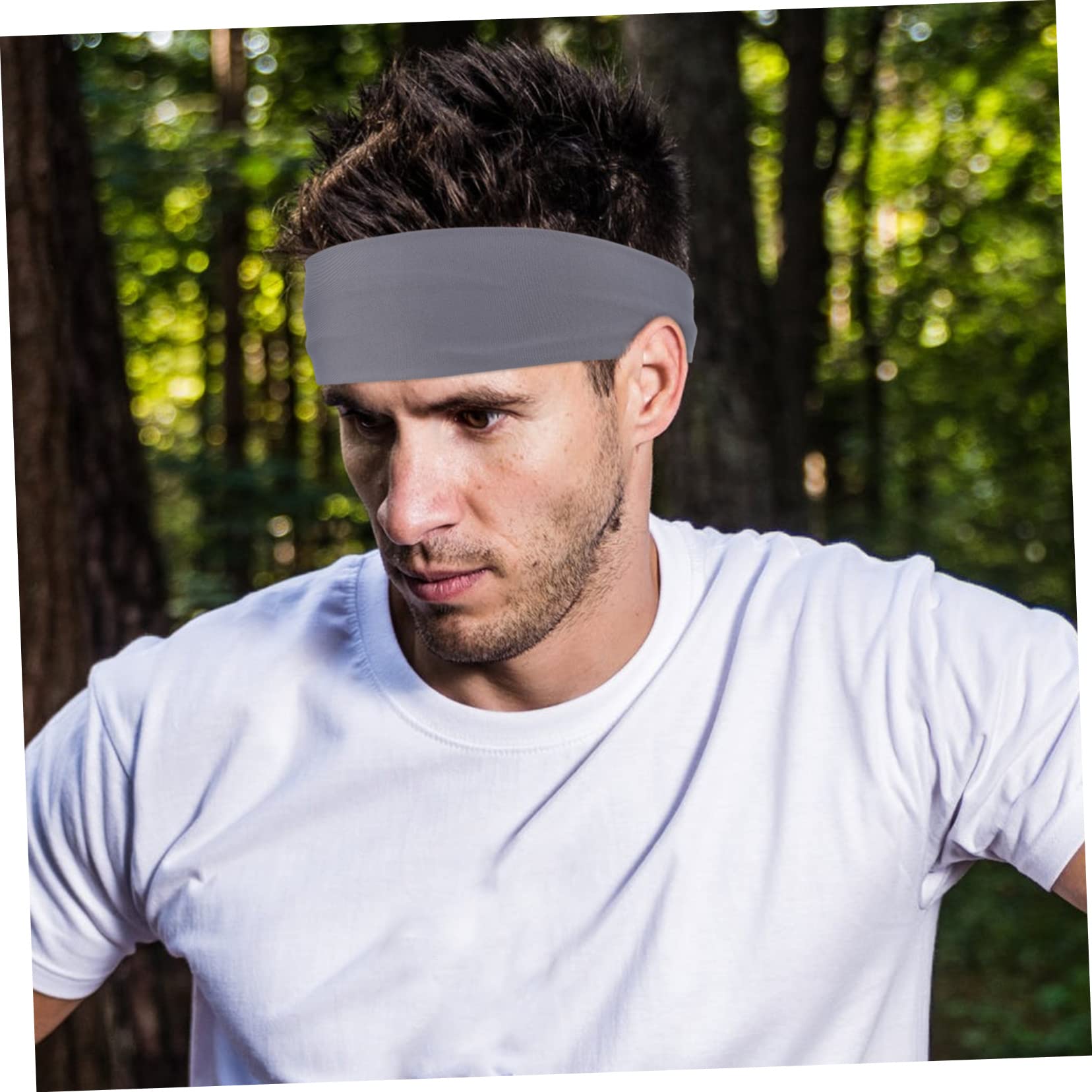 20 STK Sport Stirnband Haargummis Stirnbänder Für Übungen Yoga-stirnbänder Für Frauen Basketball-stirnbänder Yoga-Stirnband Herren -Kopf rutschfest Männer Und Frauen Polyester