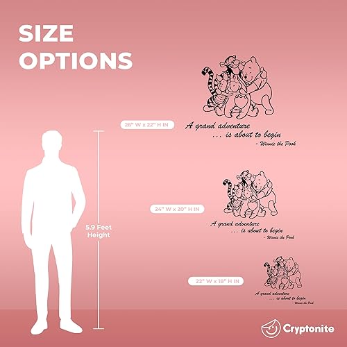 Miniatura 4 de Winnie Pooh & Friends - Calcomanía de pared para habitación de bebé, calcomanía para habitación de bebé (22 pulgadas de ancho x 18 pulgadas de alto)