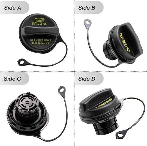 Miniatura 2 de Repuesto de tapa de combustible para Ford Lincoln Mercury-1997-2007 Mustang, 1998-2009 Ranger 1999-2009, Town Car 1999-2004, Tracer, 1997-2003