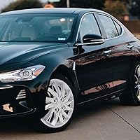 Vista 4 de FAVOMOTO 14" Wheel Rim Cover Hubcaps - Universal Hubcaps Universal Hubcap Wheel Covers for Cars, Matte Black Hubcaps Wheel Cover Car Wheel Protectors