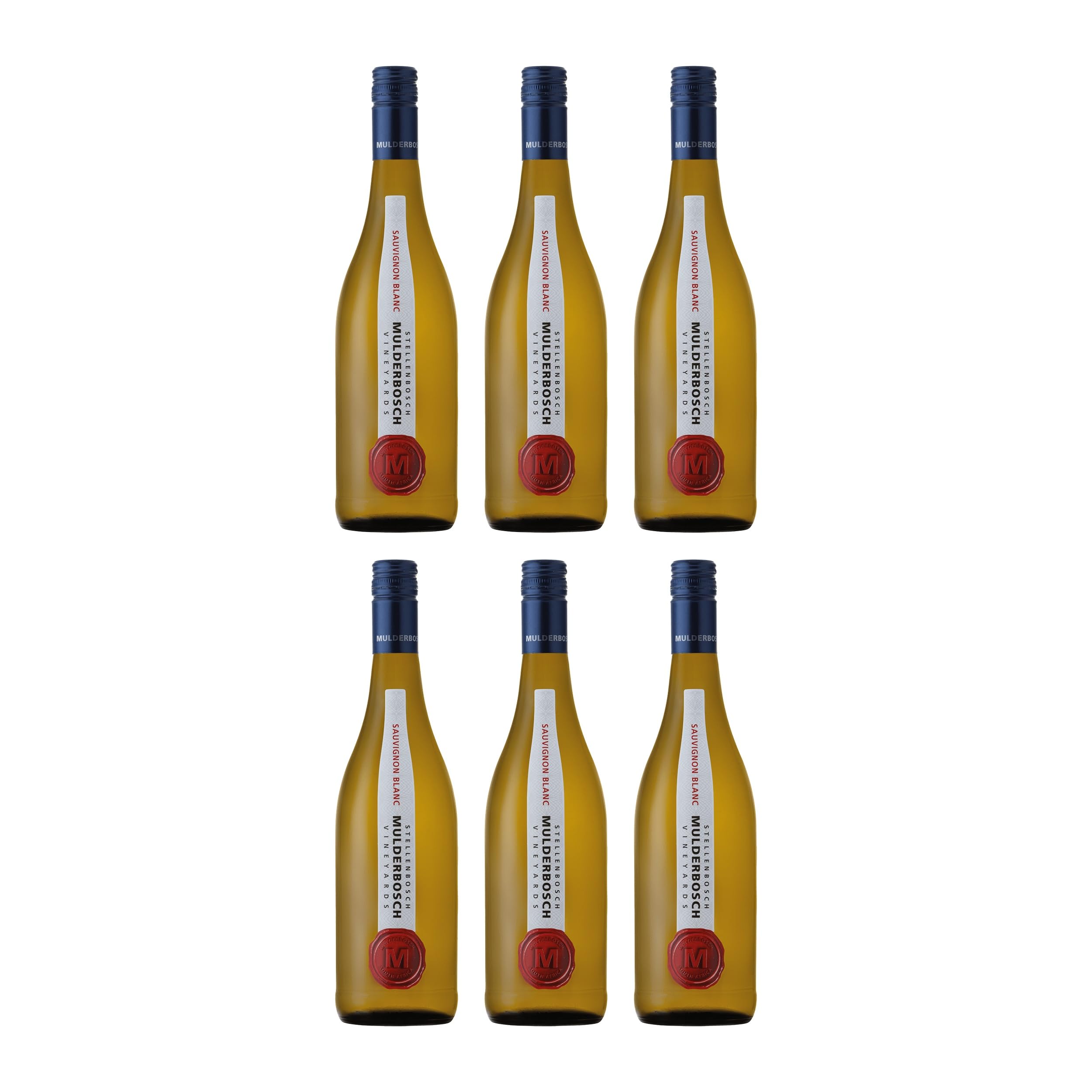 Mulderbosch Sauvignon Blanc trocken Weisswein Südafrika inkl. Feinwert E-book (6 x 0.75 l)