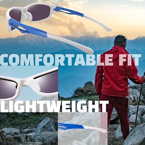 Miniatura 5 de Joopin Lentes de sol deportivos polarizados con protección UV400, para hombres y mujeres