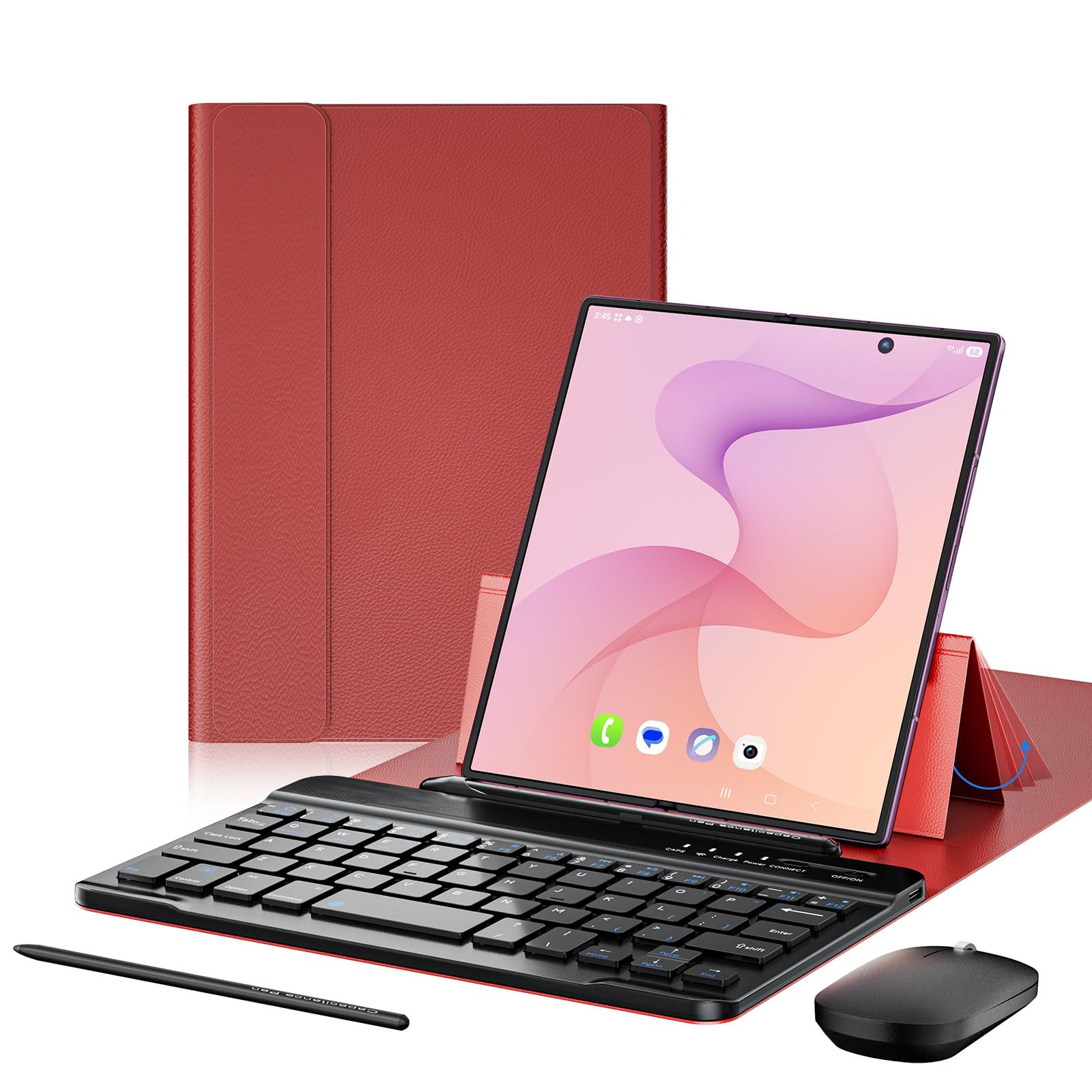 Amazon.com: 4-in-1 Wireless Keyboard Case for Galaxy Z Fold 8