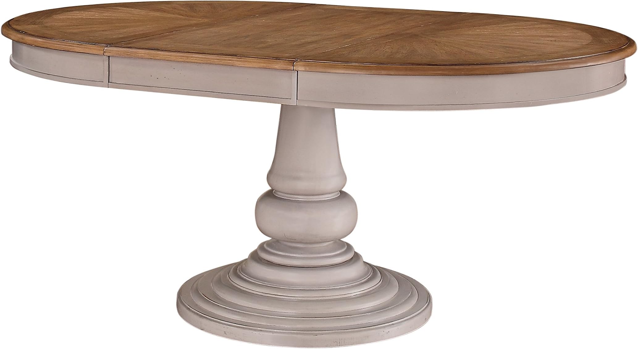 Emerald Home D254G-12-K Brighton Round Dining Table Kit, Dove Grey