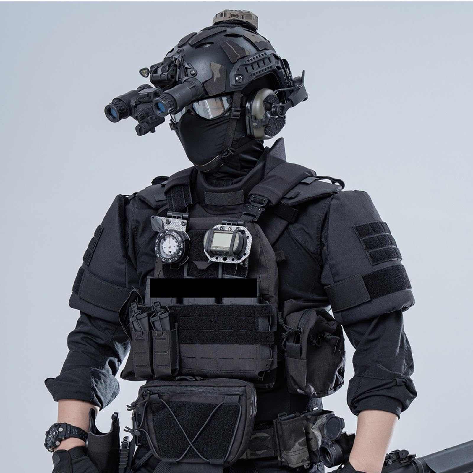 Protezione Tattica per Il Collo Russia, Spallina Regolabile Molle