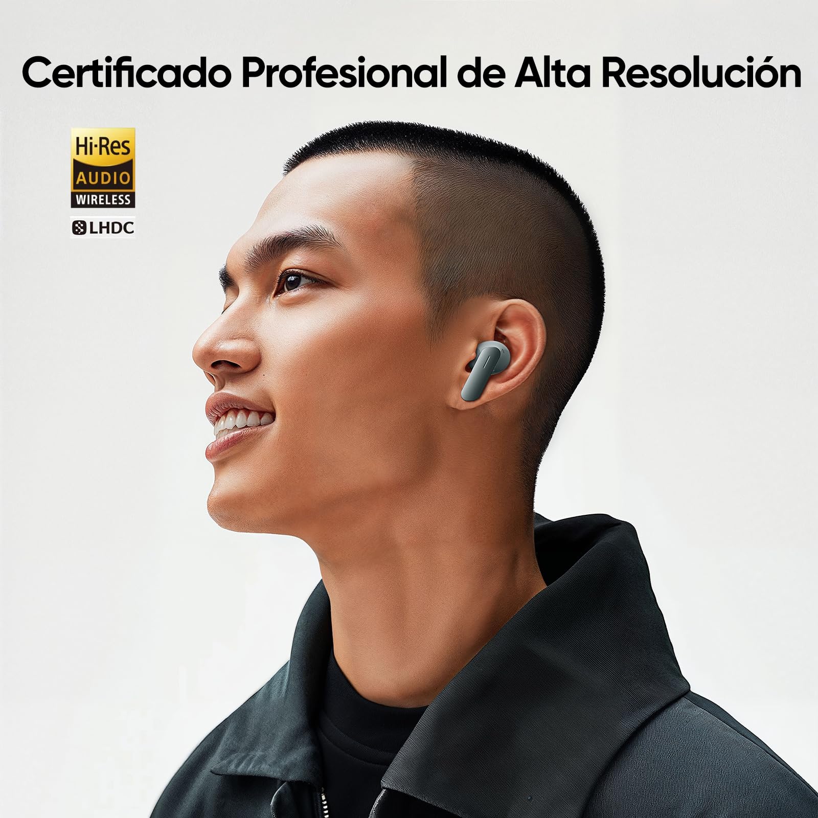 realme Buds Air 7 - Auriculares True inalámbricos, Driver Bass Mega Titanizado de 12,4 mm, ANC Inteligente de 52 dB, Audio Hi-Res & LHDC 5.0, autonomía hasta 52 Horas, Sonido Espacial 360°, Verde