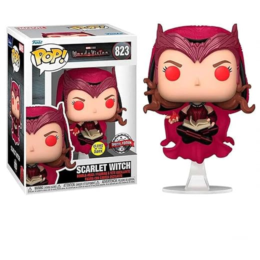 Funko POP Marvel: WandaVision - Scarlet Witch (GW) Glows in the dark Exlusive Edition fluo fluorescente Wanda