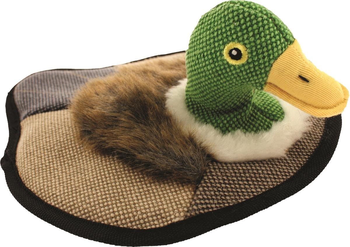 PetSport Tuff Squeaks Doggie Duck Decoy Toy