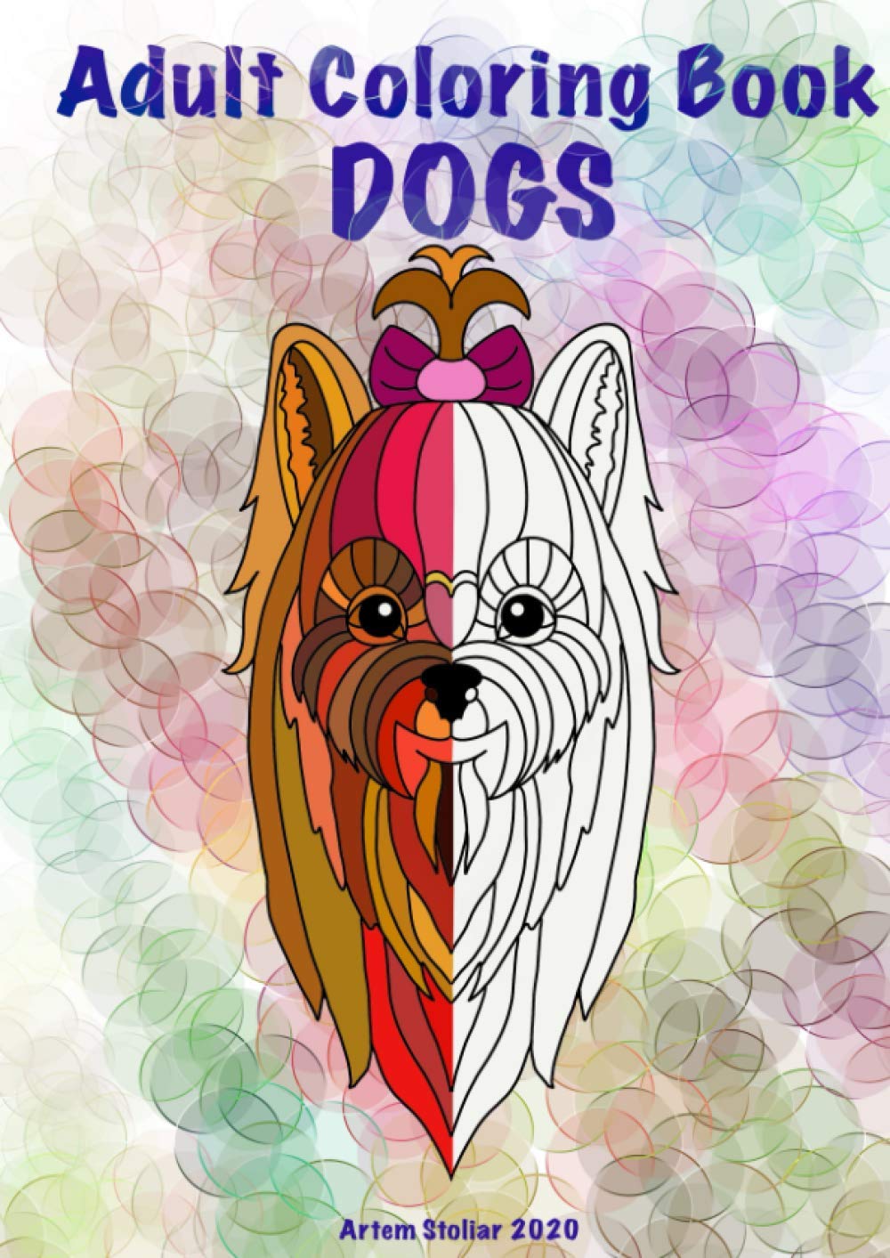 Adult Coloring Book: Dogs