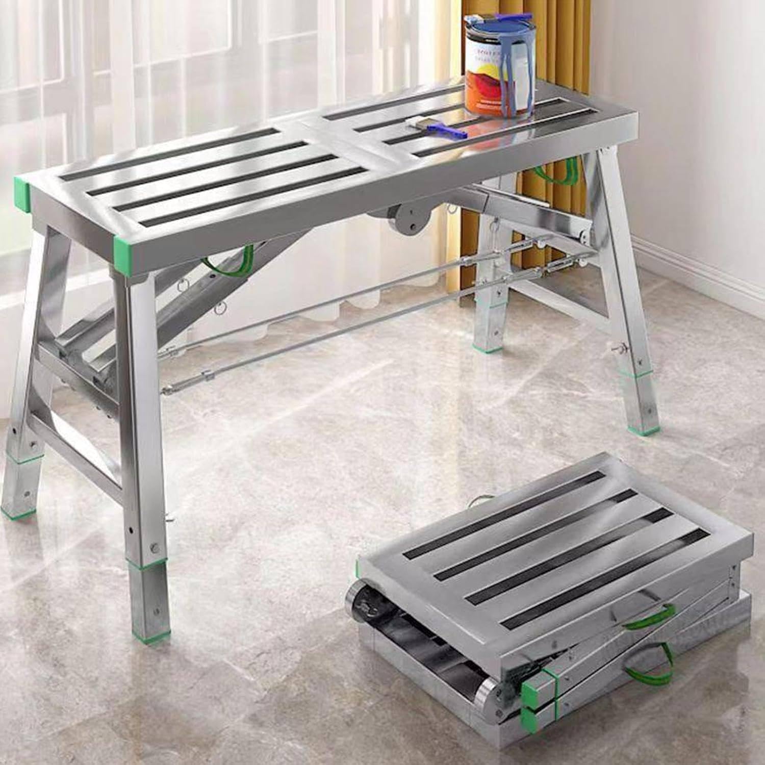 Plateforme d'échafaudage portable avec charge de 400 kg