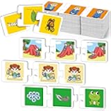 Sequencing Puzzle Cards,Sequence Board Game for Kids,Speech Therapy Materials for Autism,Storytelling,Social Skills,Sentence Building,Toddler Puzzles,Learning Activities,Classroom &Homeschool