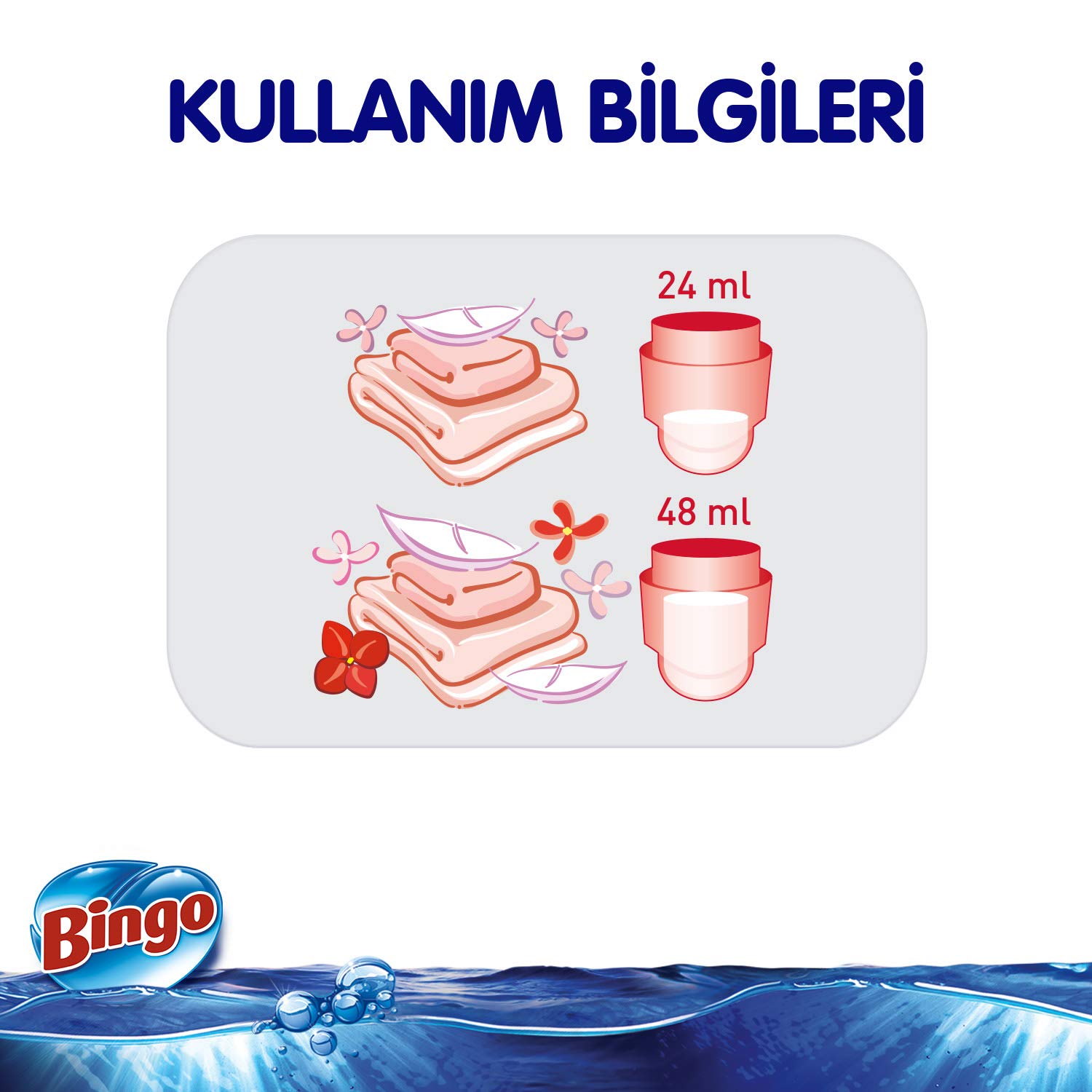 Bingo Soft Konsantre Çamaşır Yumuşatıcısı, Lovely, 1440 Ml