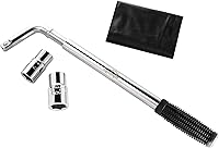 Vista 8 de EPAuto Llave de cruceta telescópica, llave para rueda con cuencas de CR-V (17/19, 21/22mm)