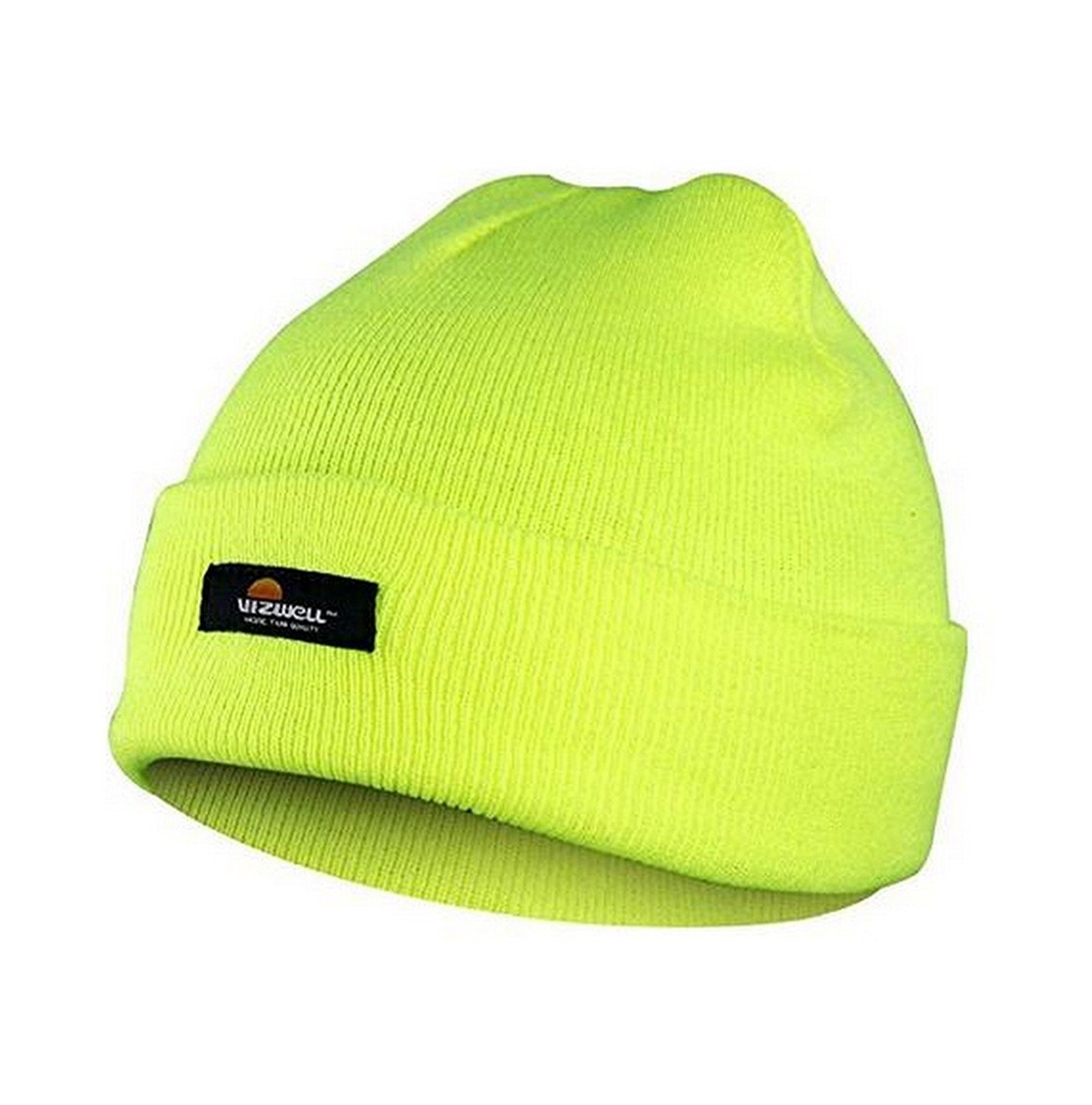 Traega Performance Hi Visibility Hat Beanie/Hi Vis Viz - Yellow