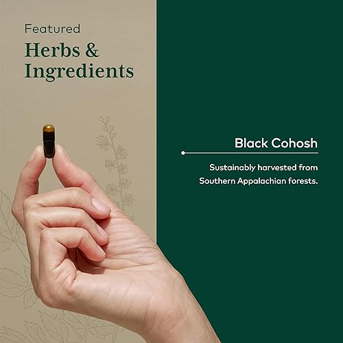 Miniatura 4 de GAIA HERBS PRO Black Cohosh PRO - Suplemento de apoyo saludable para la perimenopausia y después de la menopausia* - Suplemento de salud para