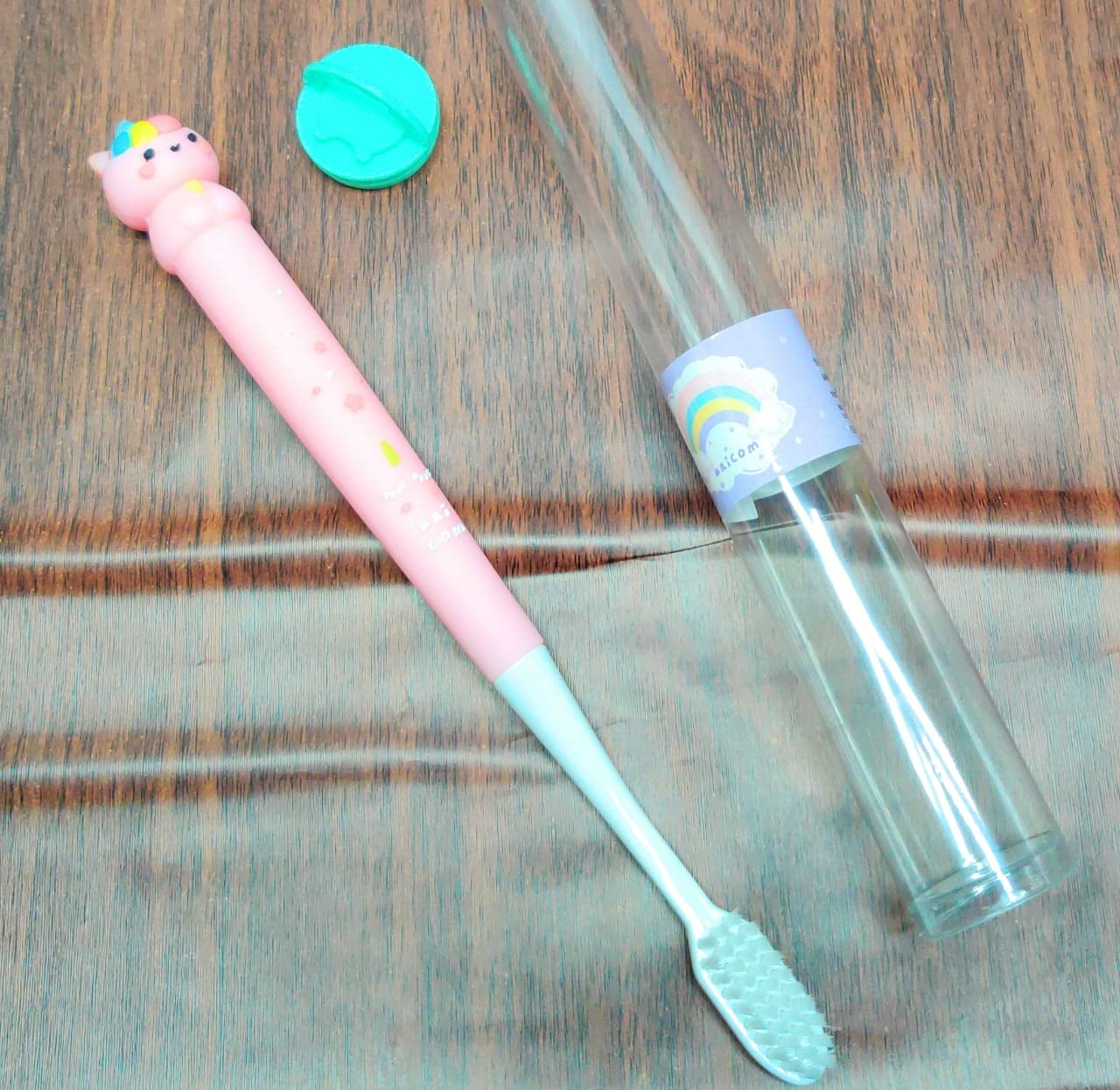 Tera13 Kids Toothbrush (2 Pcs) Unicorn Design Soft Tooth Brush, Extra Microfiber Soft Bristles Toothbrush For 3-6 Years Old Children, Manual Toothbrush For Kids, Boys And Girls,Multicolour
