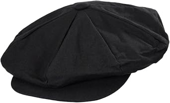 Linen Blend Big Apple Cap