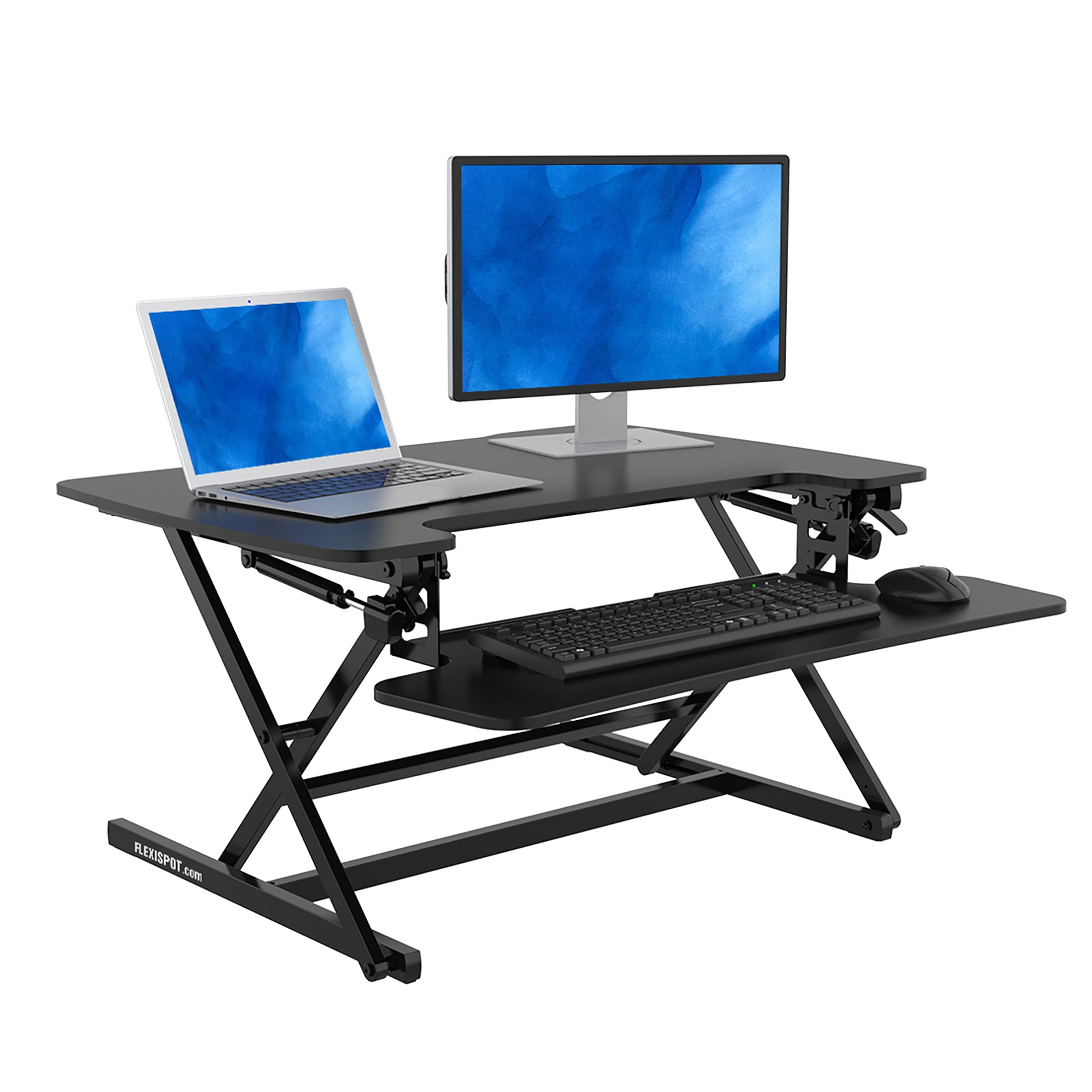 Buy FlexiSpot Standing Desk Riser 35" Height Adjustable Desk op Computer Workstation Sit to