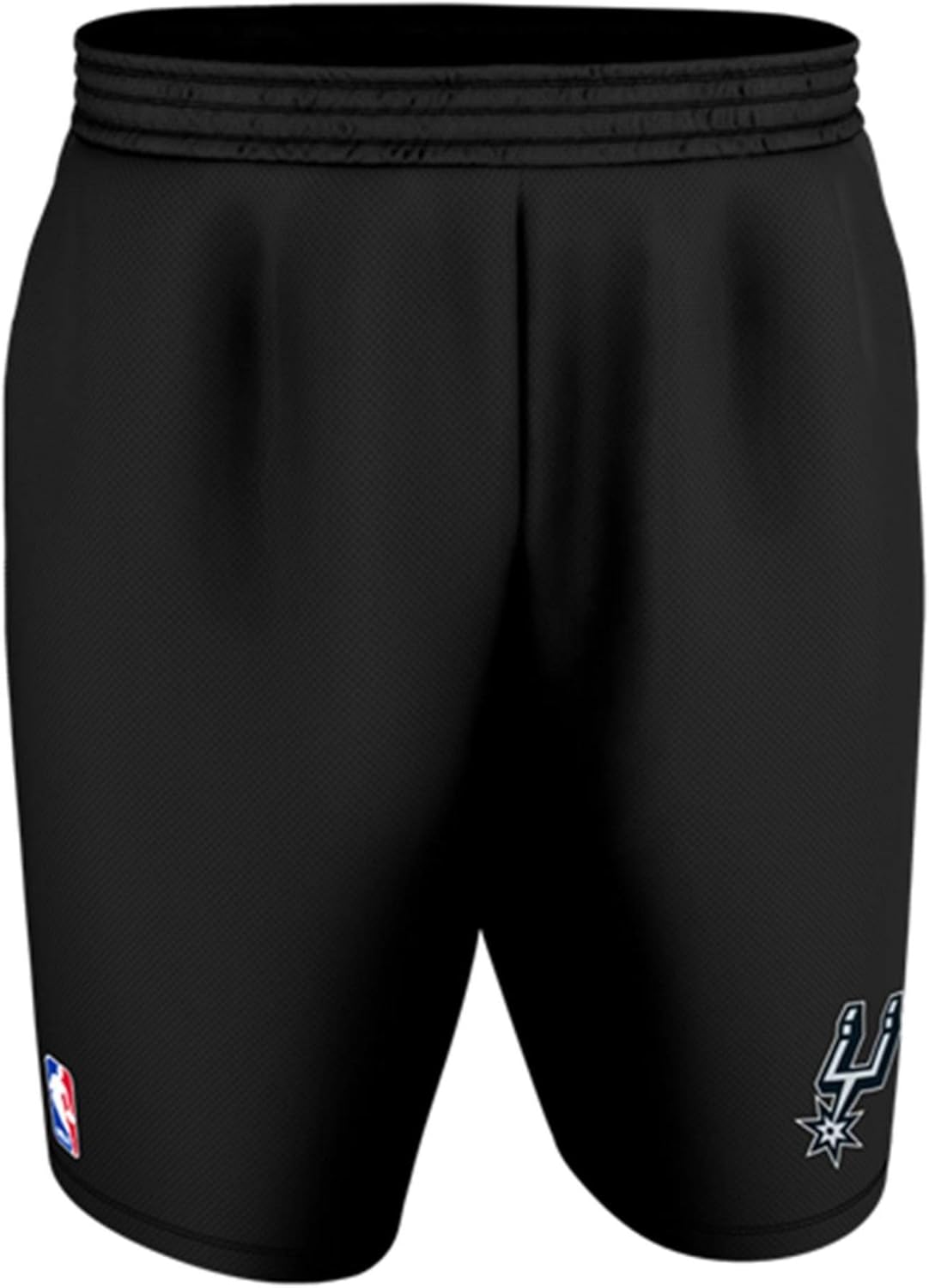 A205LA - Logo'd NBA Shorts Adu - XL - BK/WH/SA