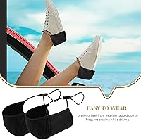 Vista 7 de BESPORTBLE Funda protectora para tacón de zapato unisex, color negro, 7.9 x 3.1 in, Negro