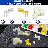 Vista 4 de Kit surtido de 160 clips de barra de bloqueo de puerta, clips de retención de cilindro de cerradura de puerta, piezas de repuesto de 16 tamaños