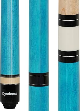 3-Piece Heavy Jump Break Cue Stick 24-25 oz, Canadian Maple Wood 14mm Crystal Tip for Jumping or Breaking