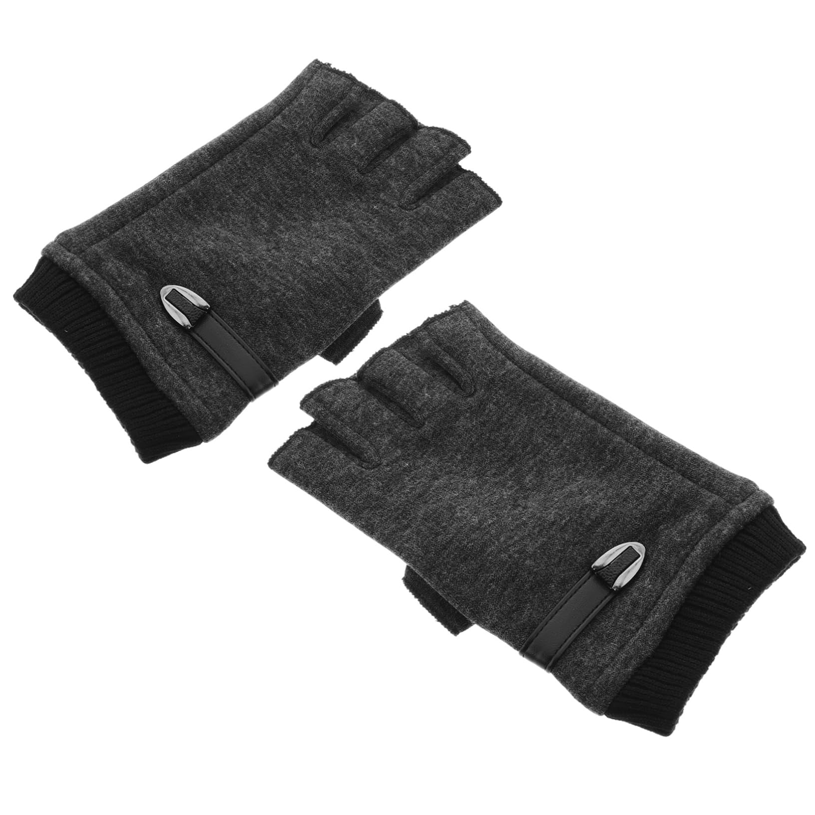KESYOO Nonpilling Fabric Warmth for Outdoor Half Finger Mittens for Cold Weather Ideal for Students