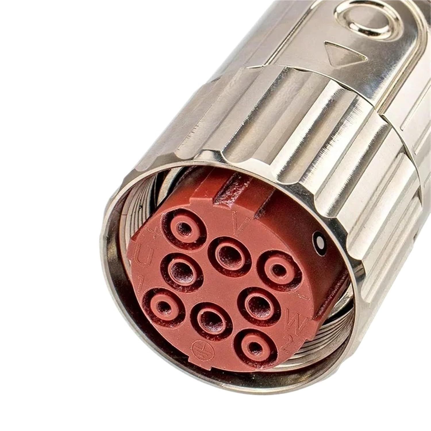 M40 6Pin 8Pin Male Female Socket Encoder Servo Large Motor Coding High Current Assembled Connector IP67 Metal(Angle Male Socket,6Pin)