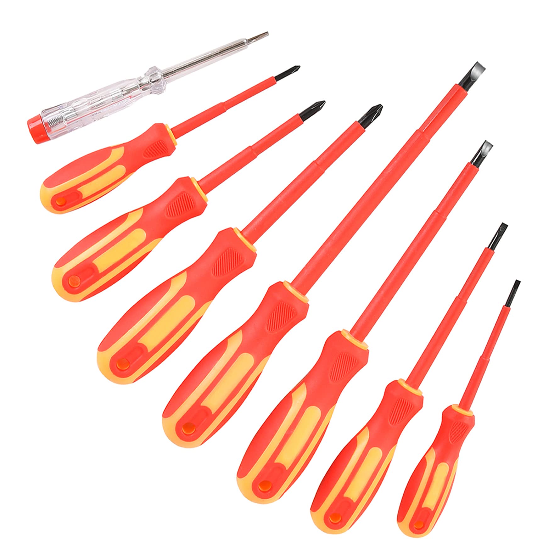 Buy ALWORKKIT Insulated Screwdriver Set, 8Piece 1000V Tips