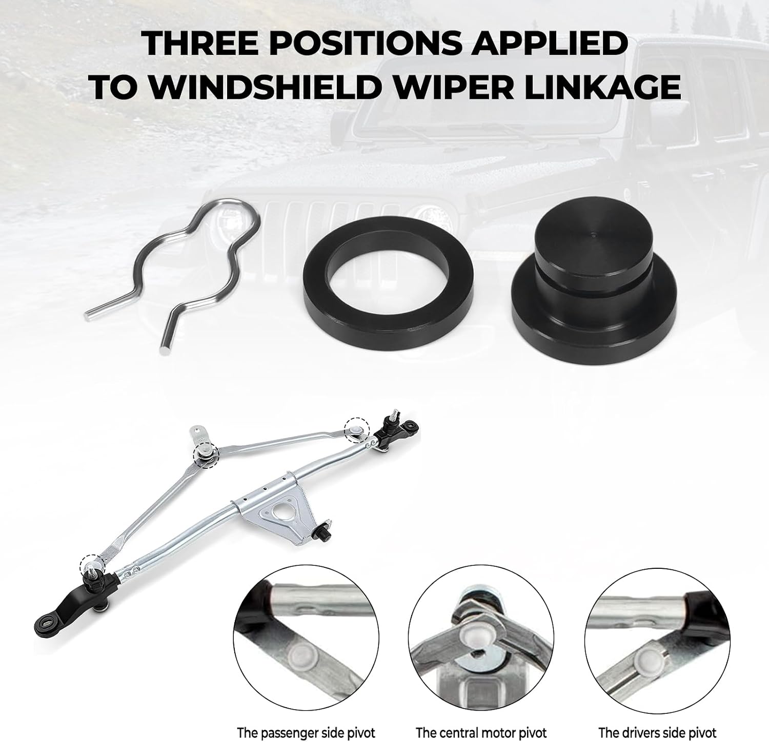 55077859AC 602-105 Windshield Wiper Linkage Bushing
