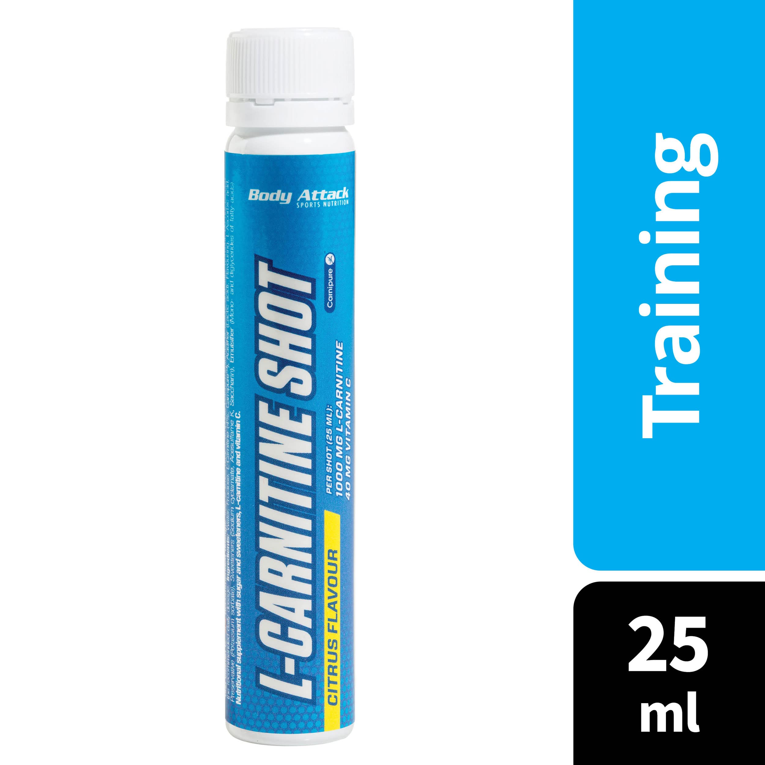 l carnitin body attack L-Carnitine Drink Cherry (18x500ml) Body Attack Cherry 1000ml L-Carnitine