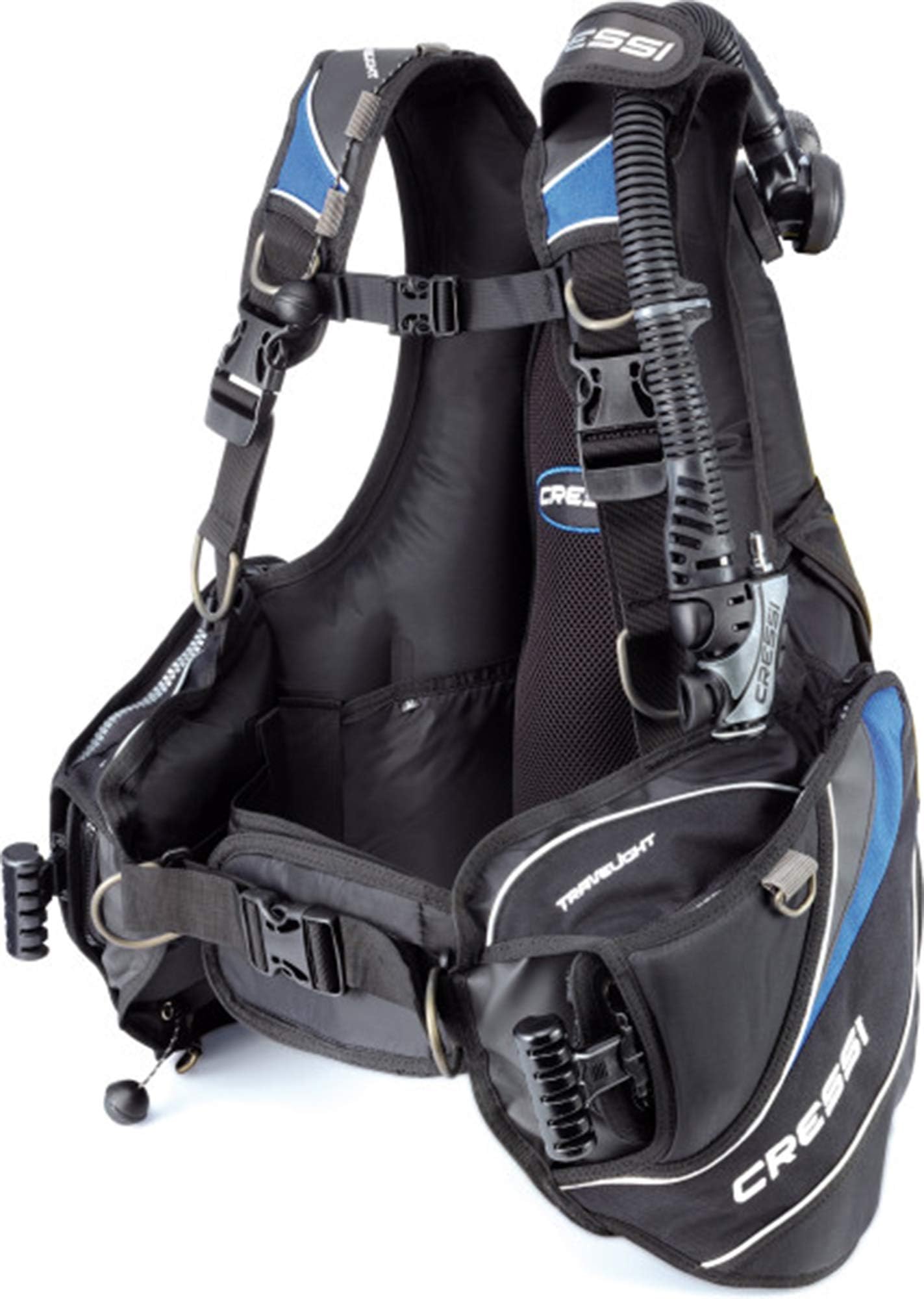 Cressi Travelight BC, Blue, Medium