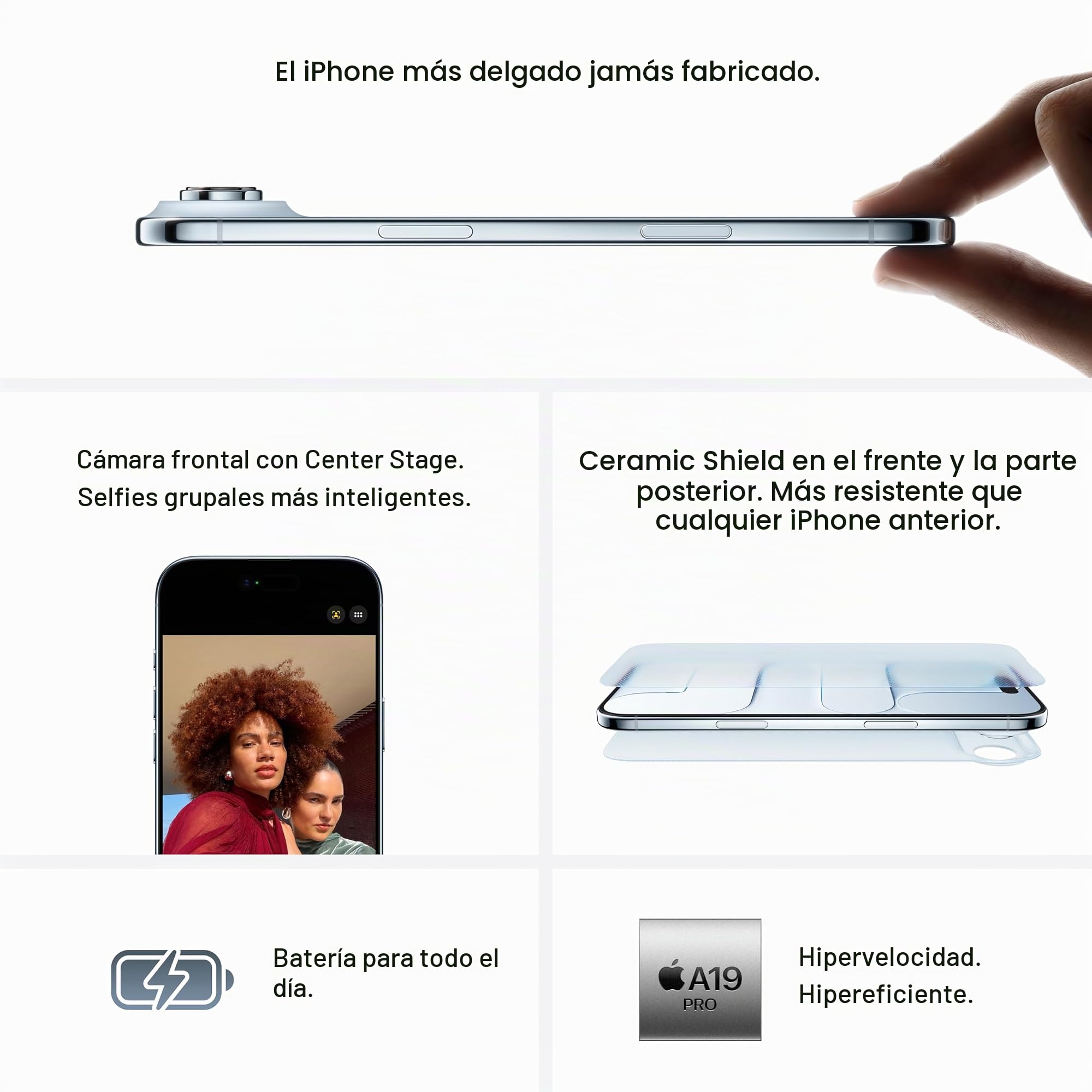 Amazon.com: iPhone Air Space Negro, 512GB : Celulares y Accesorios