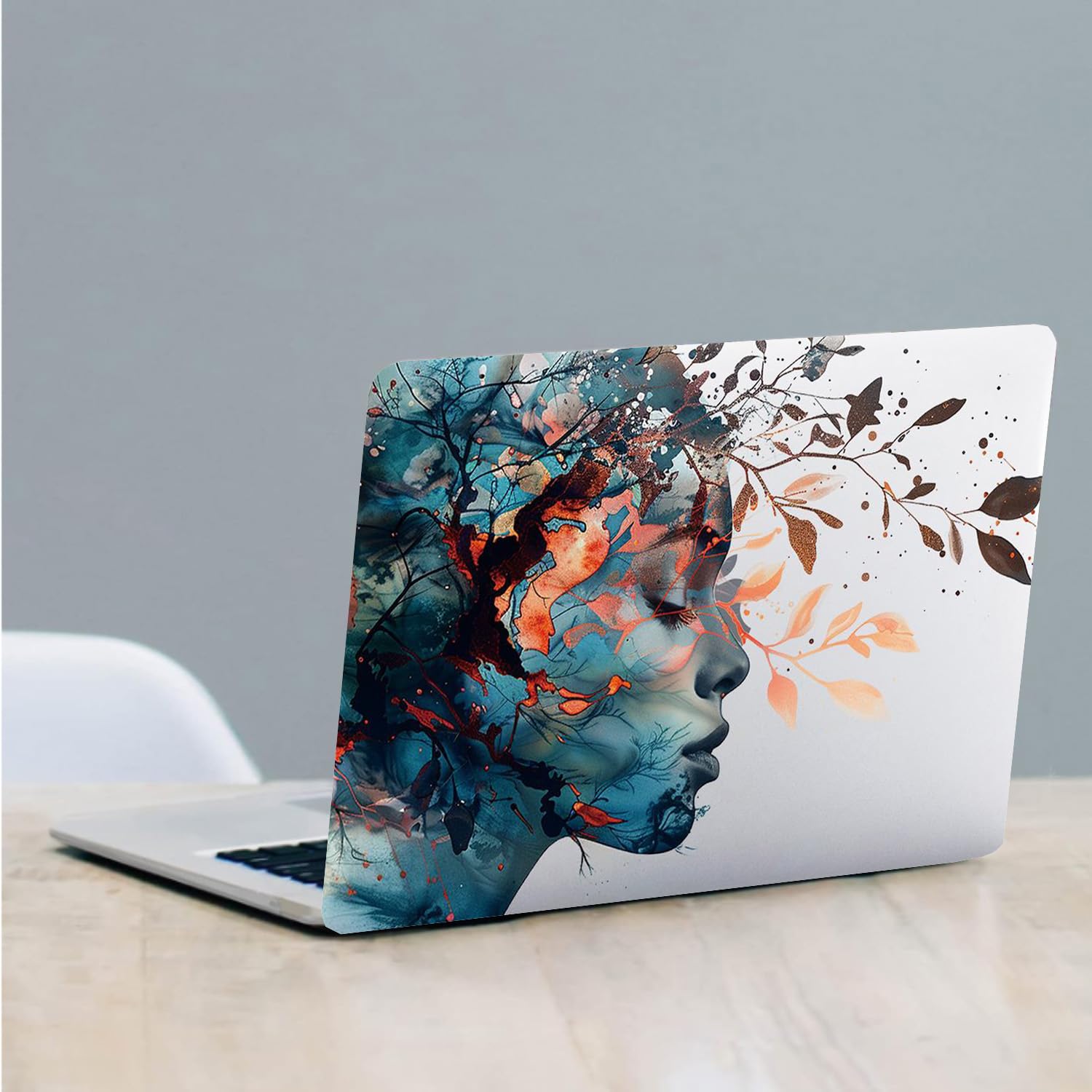 Coque Compatible avec Macbook Air 13 Pouces A2337 M1 A2179 A1932 avec Touch ID 2020 2019 2018, Housse Étui Rigide de Protection Mat en Plastique & Protection Clavier,Blanc