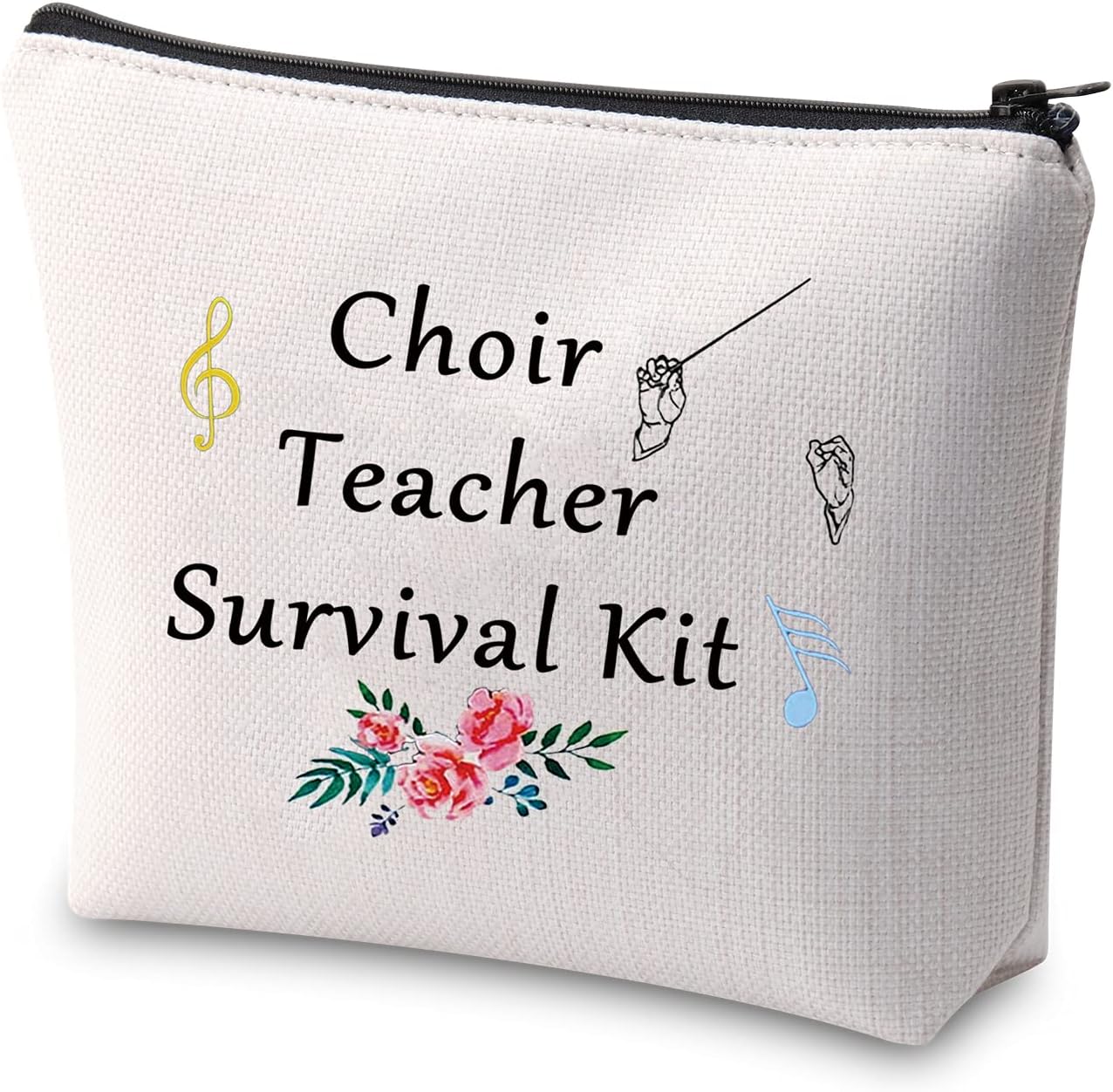 Choir Teacher Survival Kit Makeup Bag Choir Teacher Gift Music Teacher