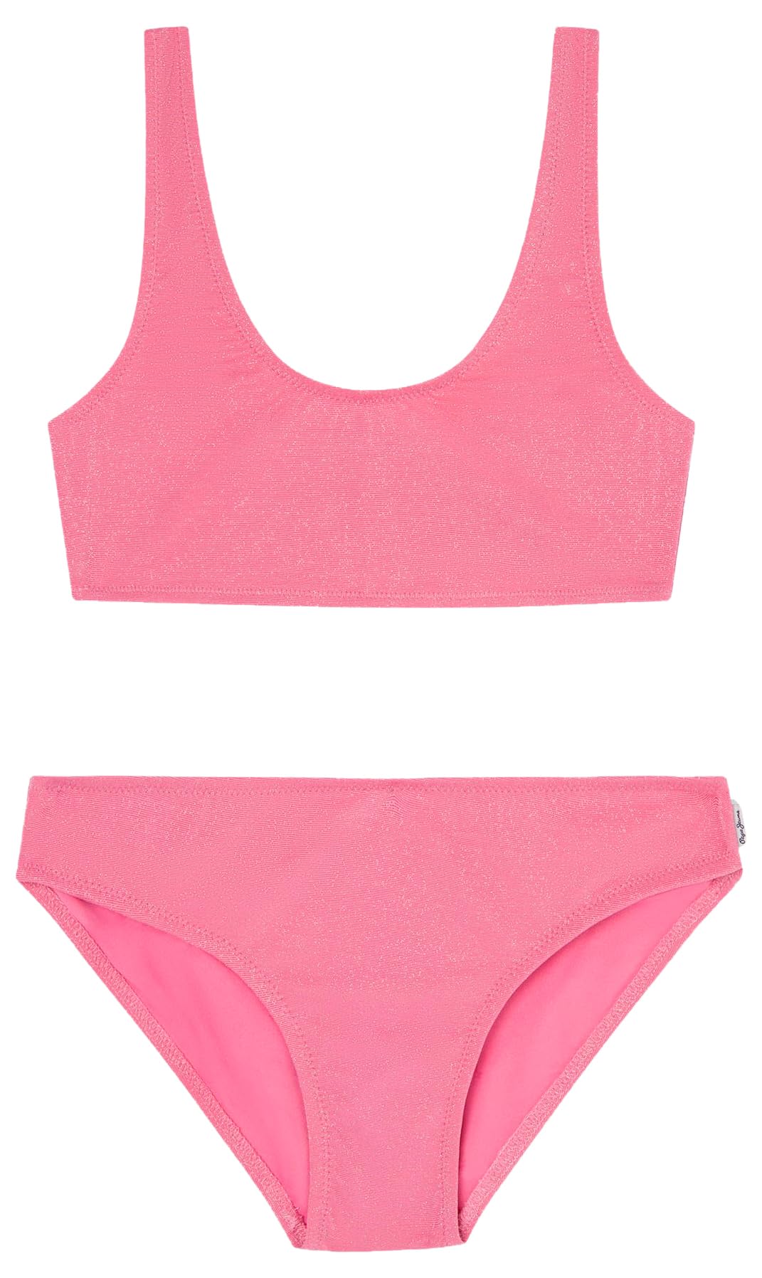 Pepe Jeans Lurex SC Bikini Set Two Piece Swimsuit para Niñas