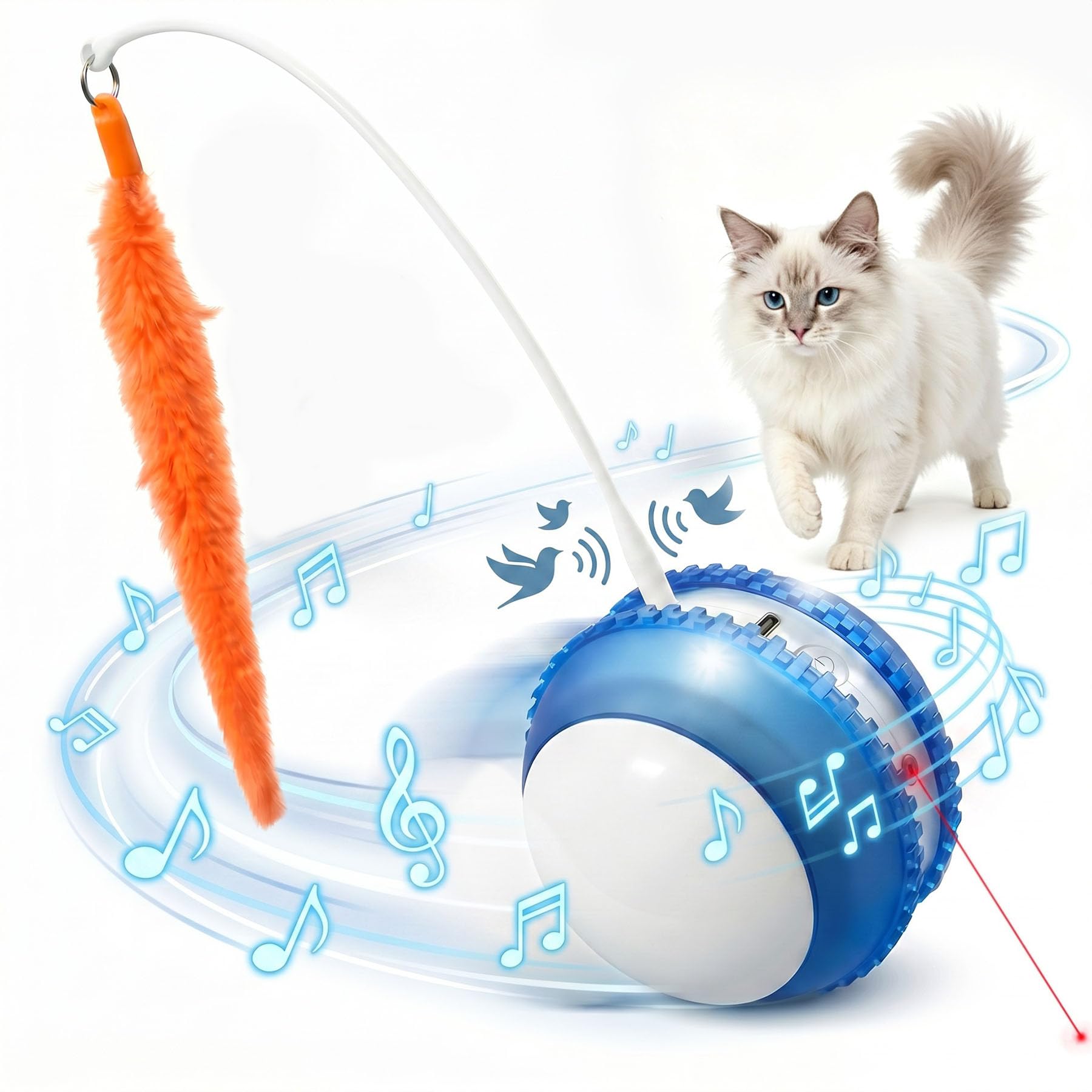 Siuzon smart interactive cat ball