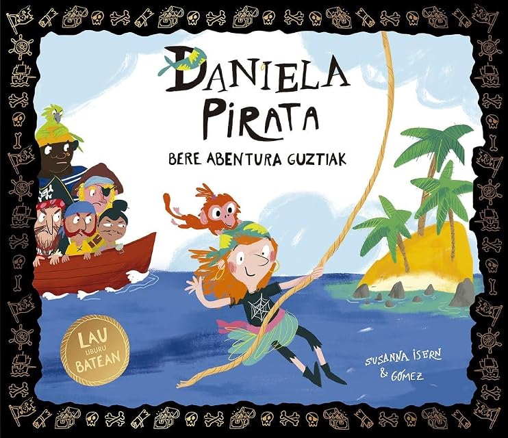 Portada de Daniela Pirata. Bere abentura guztiak