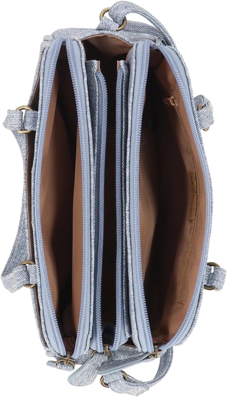 MultiSac Caldwell Women’s Satchel Tote Crossbody Shoulder Bag - Image 3