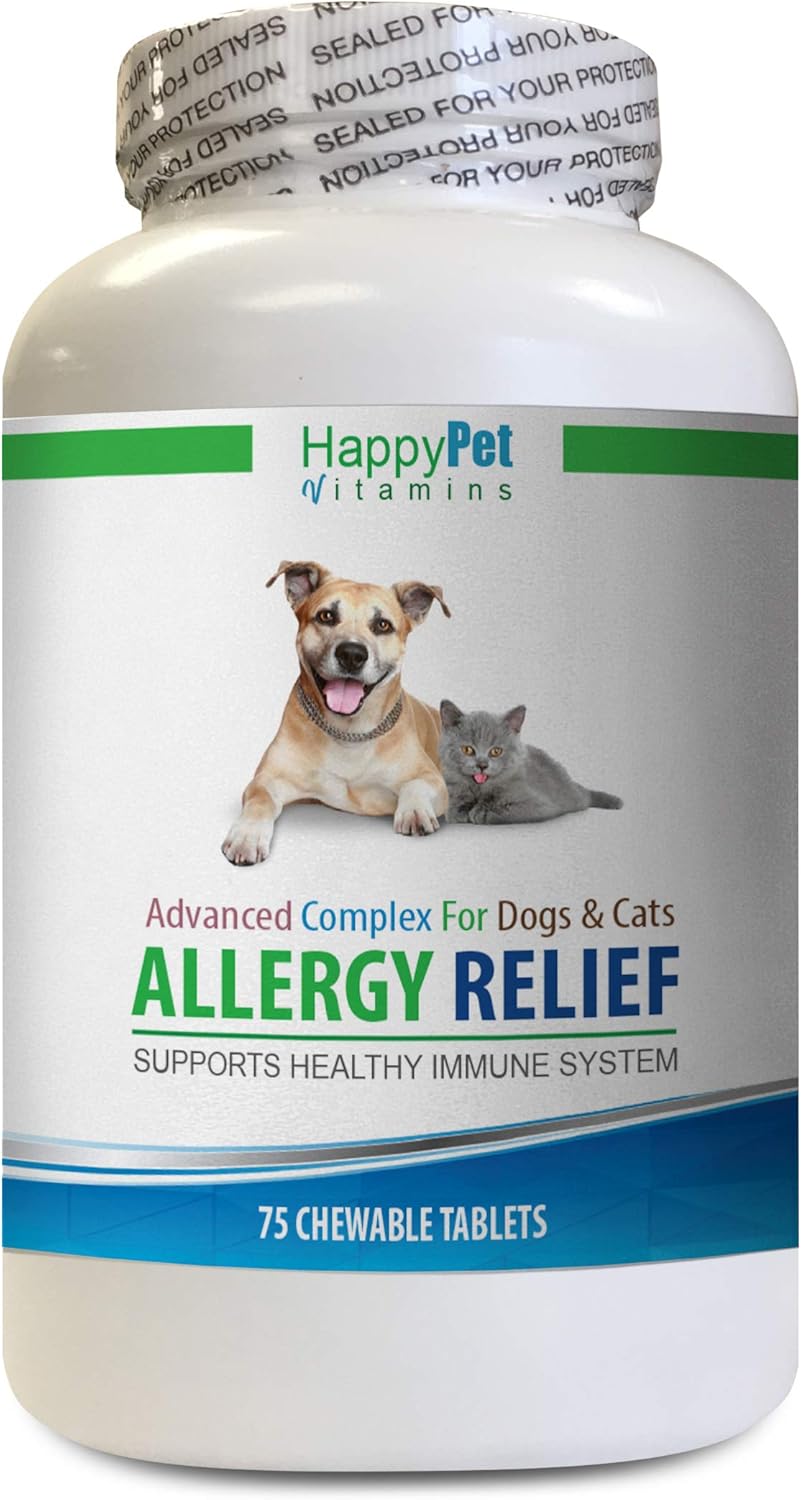 Dog Allergy Chews PET Allergy Relief for Dogs and Cats