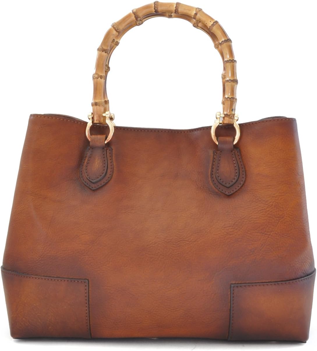 Pratesi Leather Bag for Women Versilia Bruce Handbag in cow leather Made in Italy