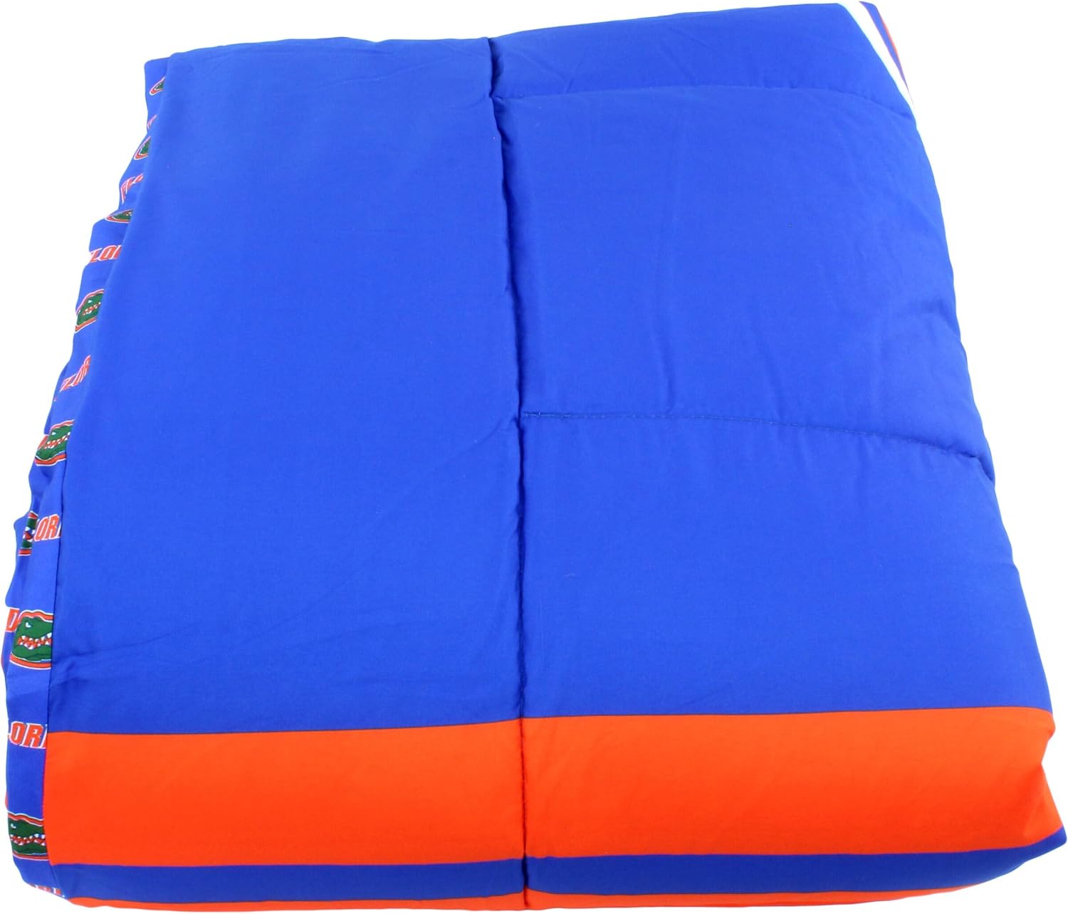 College Covers Everything Comfy Florida Gators Reversible Big Logo Soft and Colorful Comforter, Queen