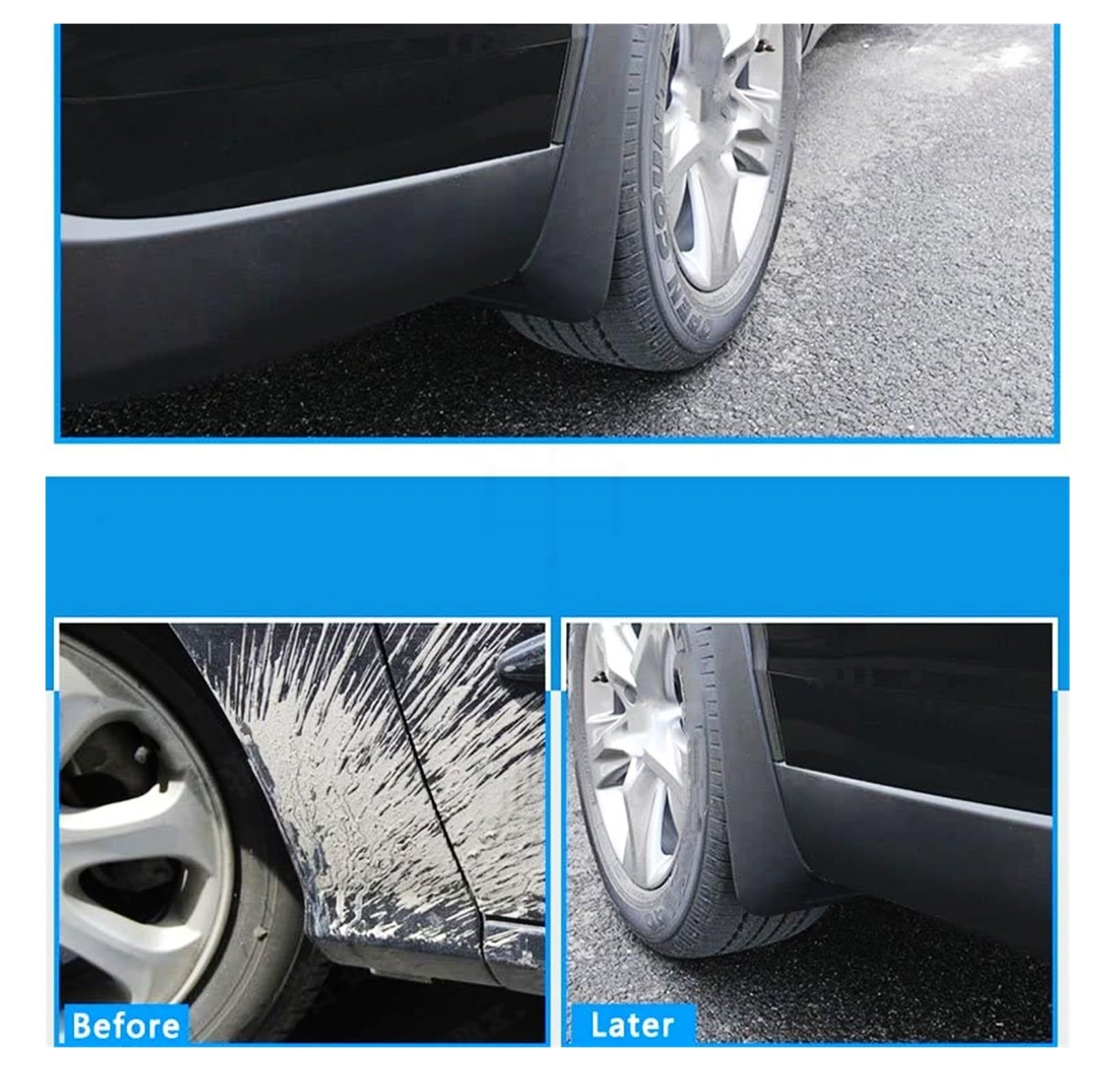 Paraspruzzi per auto Per Mazda CX-5 2012-2016, paraspruzzi anteriori e posteriori, 4 pezzi Parafanghi Universali Auto