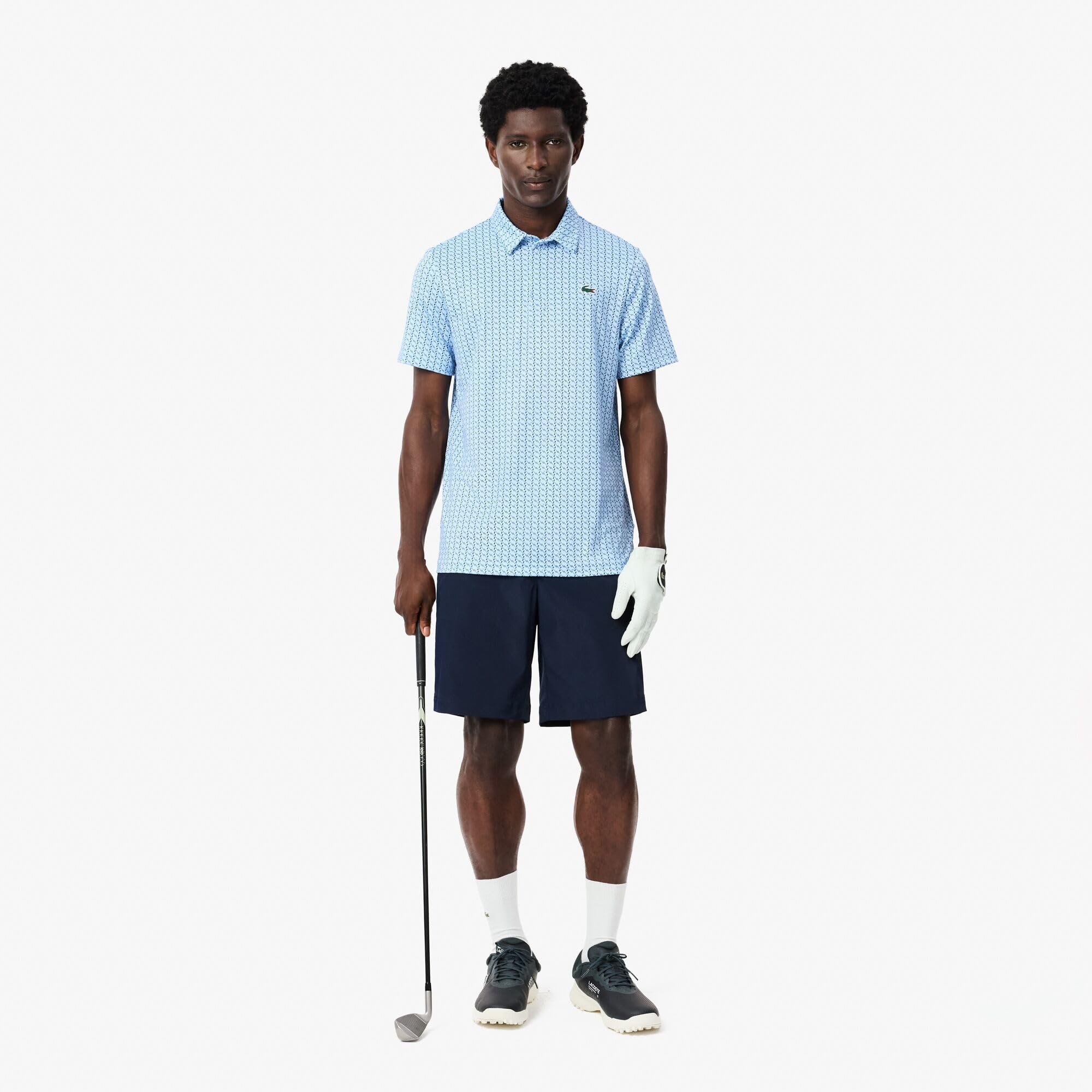 Lacoste Sport Regular Fit UV Protect Golf Polo Shirt Polo de Golf Sport Corte clásico protección UV Hombre (Pack de 1)